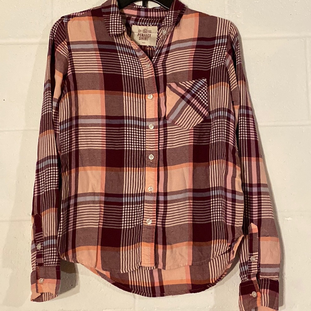 Lightweight flannel shirt